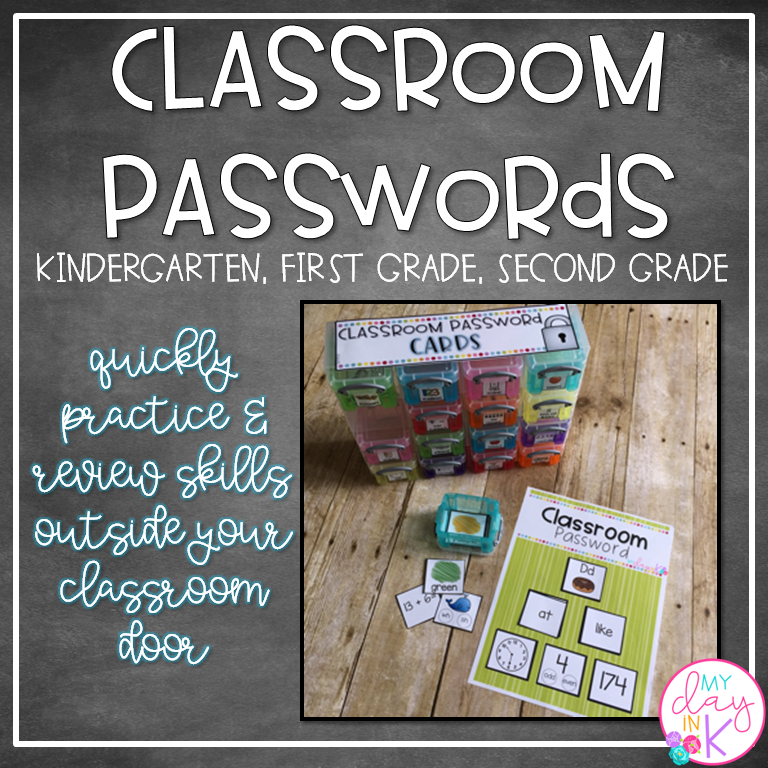 Using a Classroom Password to Quickly Reinforce Skills