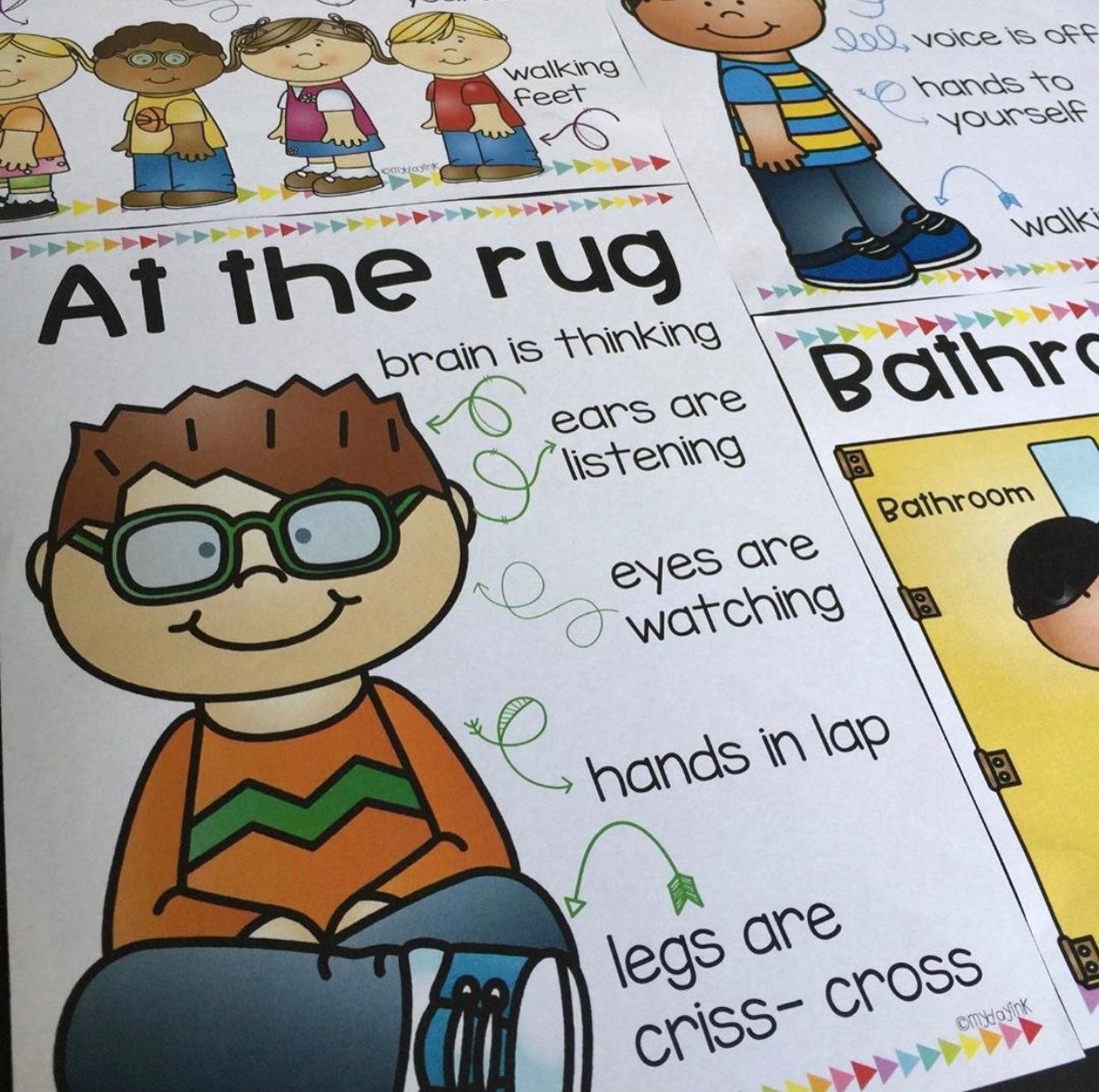 Using visuals in the classroom my day in k