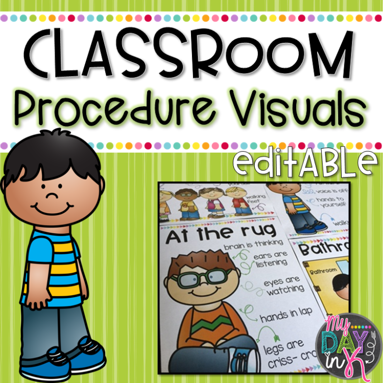 Classroom Procedure Visuals