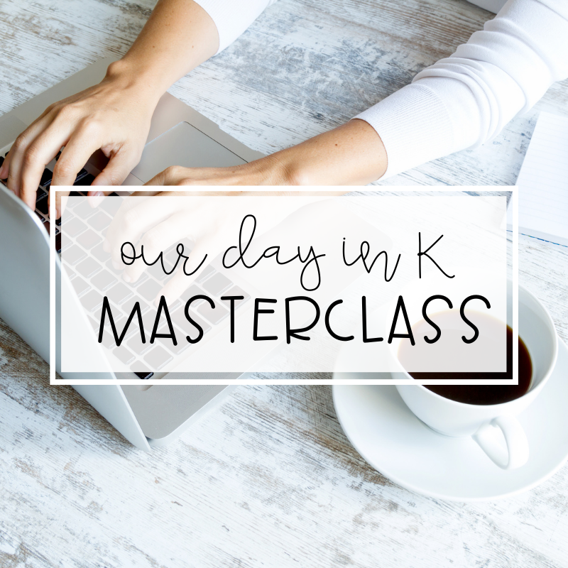 Our Day in K Masterclass | FREE Webinar