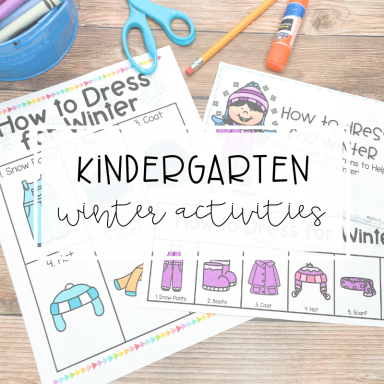 Winter Activities for Kindergarten