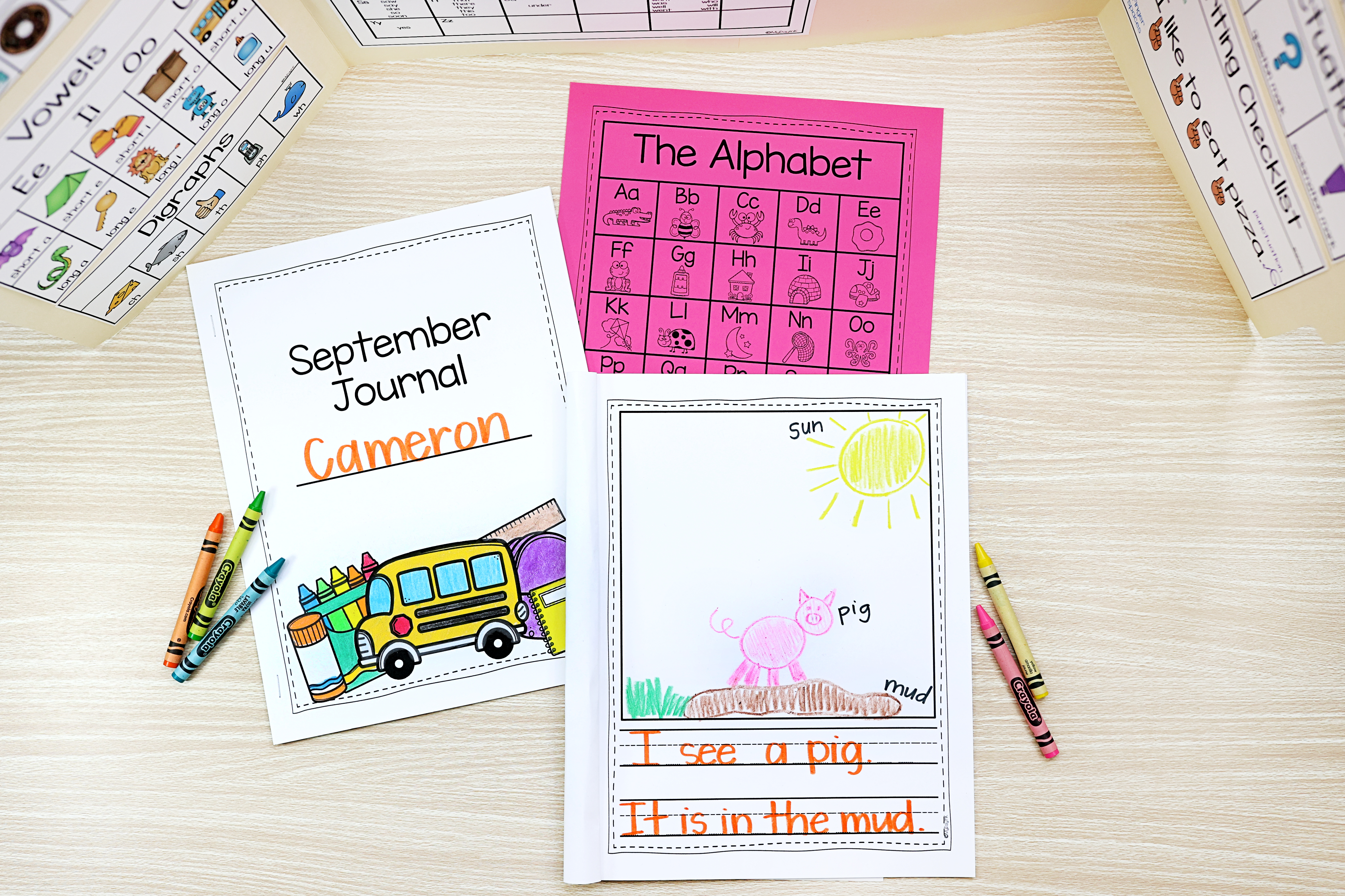 3 Benefits of Kindergarten Writing Journals - My Day in K