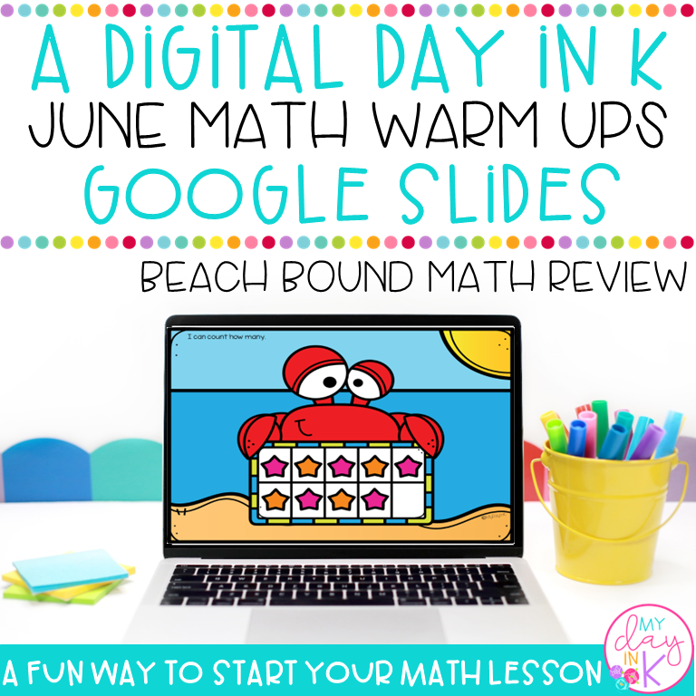 june math warm ups crab math tens frame