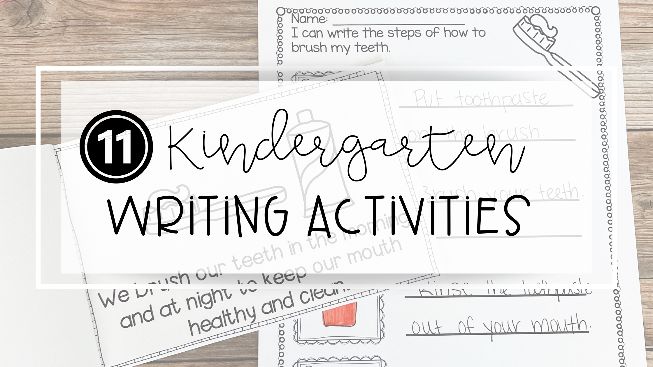 Kindergarten Writing Activities for a Vibrant Start