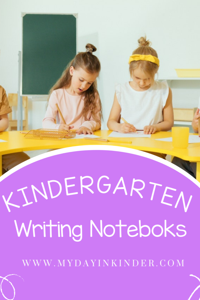 kindergarten writing journals- pin #1 