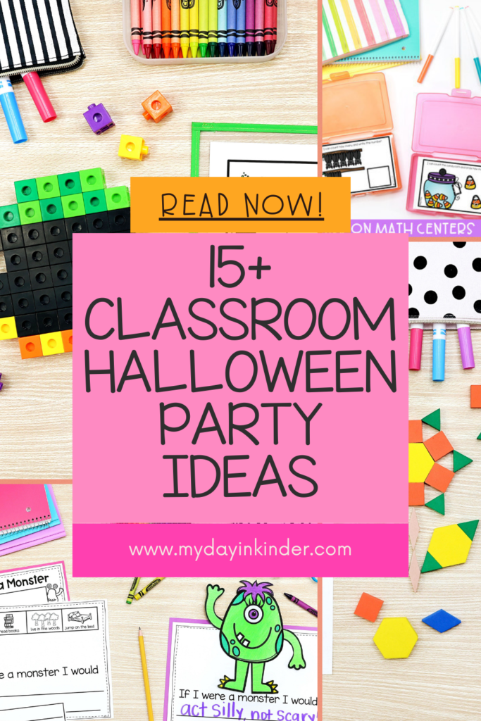 classroom halloween party ideas pin