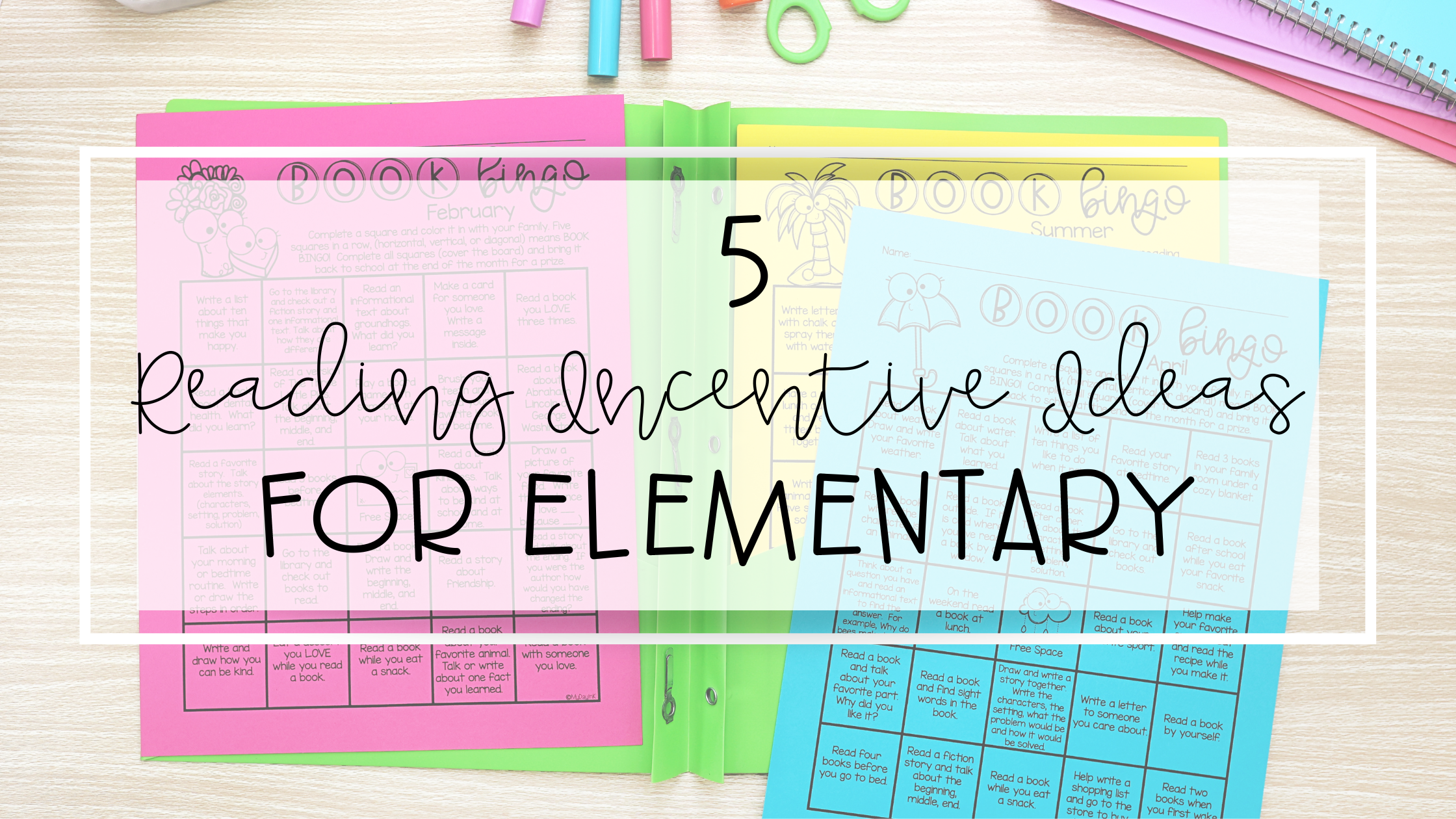Simple and Engaging Reading Incentives for Elementary Students