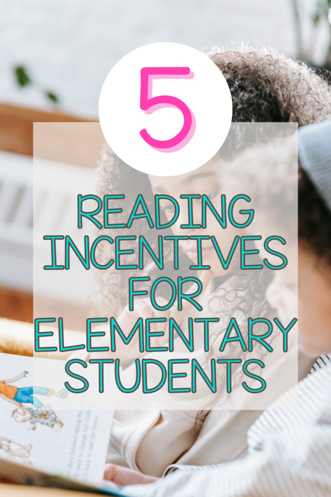 reading incentive for elementary students pin
