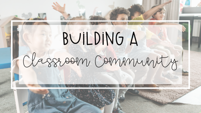 Building a Classroom Community Easily: Using Books to Help