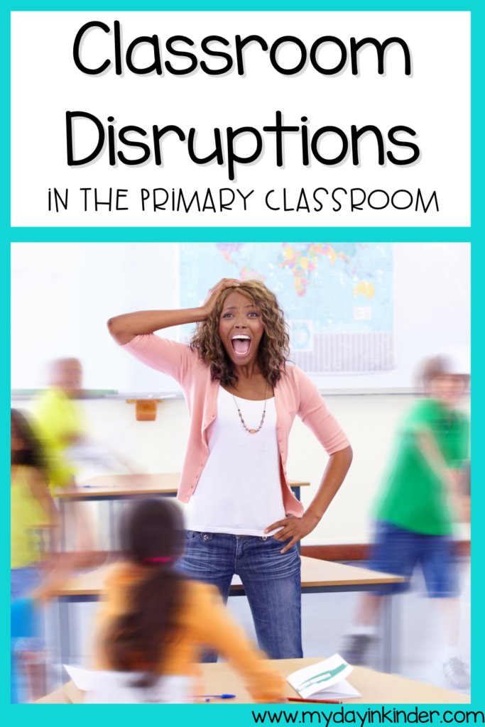 classroom disruptions pin
