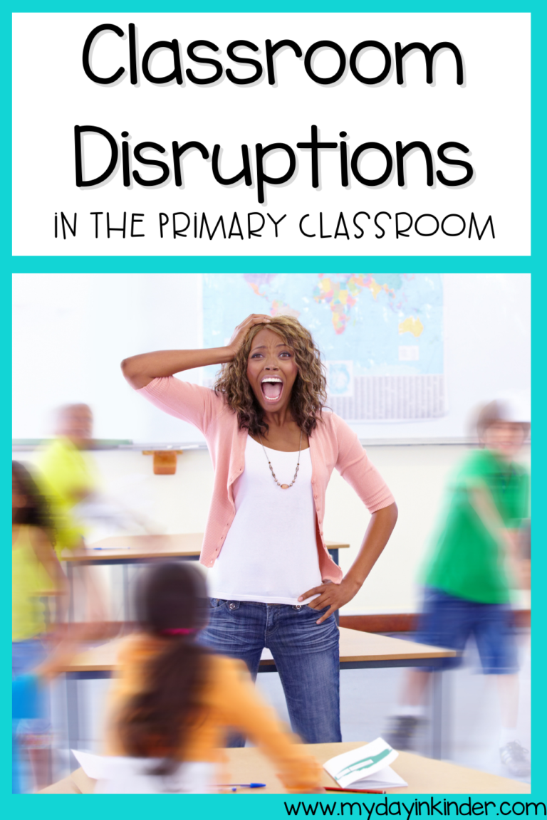 Tackling Classroom Disruptions Head-On in the Primary Classroom - My ...