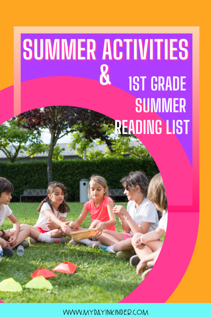 1st grade summer reading list pin