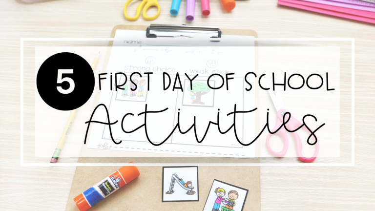 Start The Year Off Right With These 5 First Day of School Ideas for Teachers