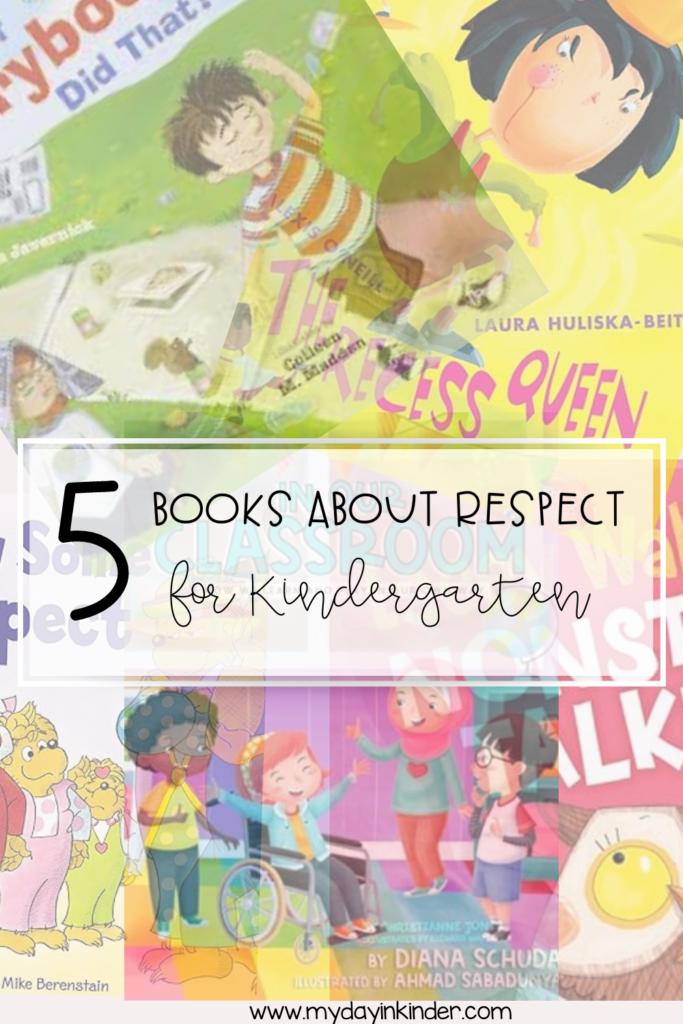 books about respect for kindergarten pin 