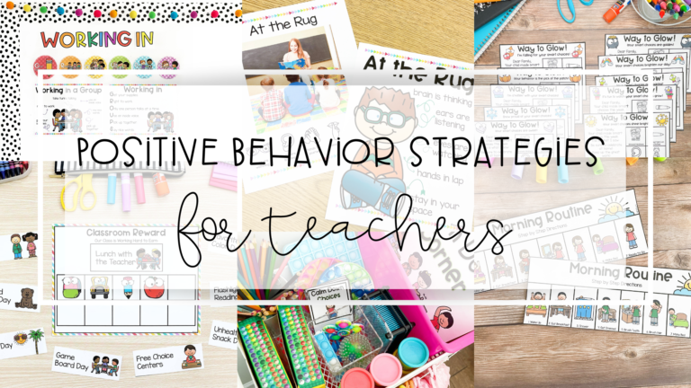 Year Is Off to a Rough Start? Hit the Reset Button with Positive Behavior Strategies For Teachers