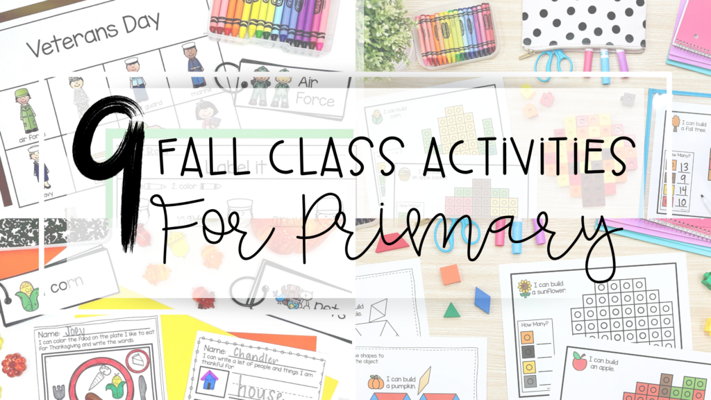 fall class activities feature image