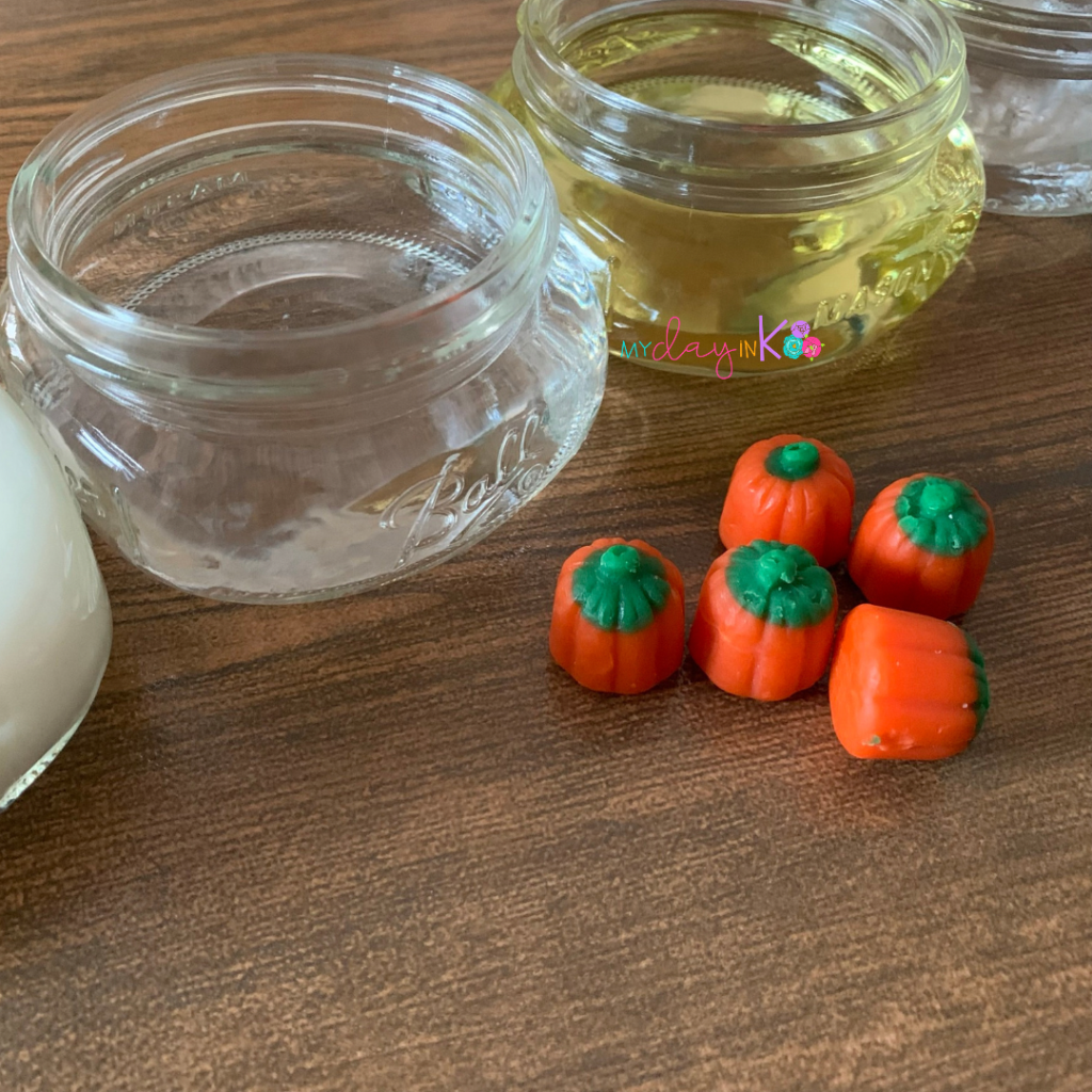 pumpkin science experiments-dissolving pumpkins