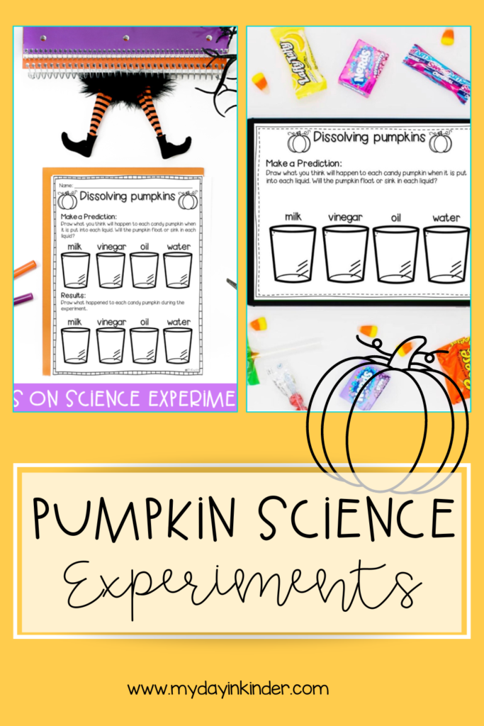 pumpkin science experiments pin image