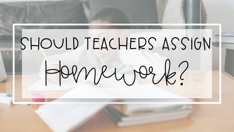 should teachers assign homework feature image