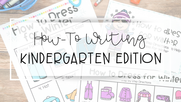 how to writing kindergarten feature image