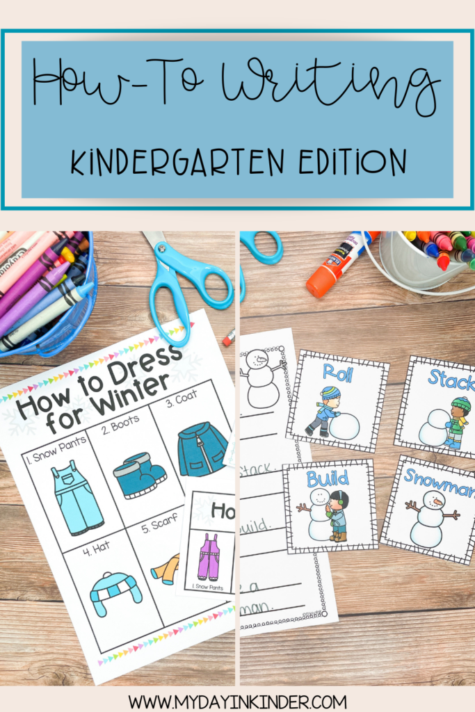 how-to writing kindergarten pin 