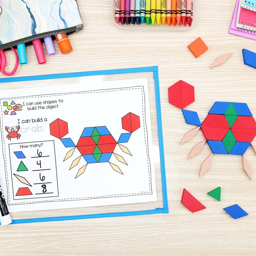 ocean themed math centers