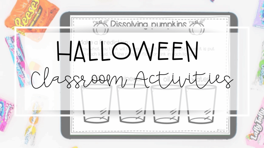 Halloween classroom activities feature image