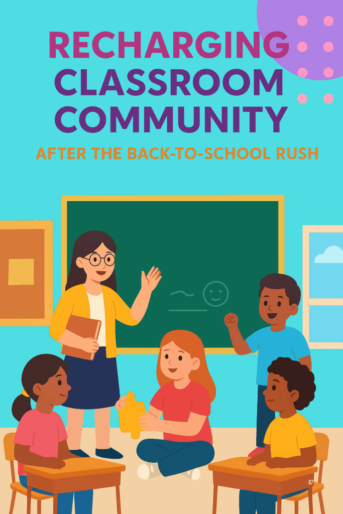 recharging classroom community pin image