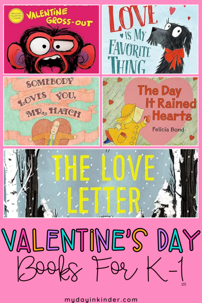valentine's books pin image
