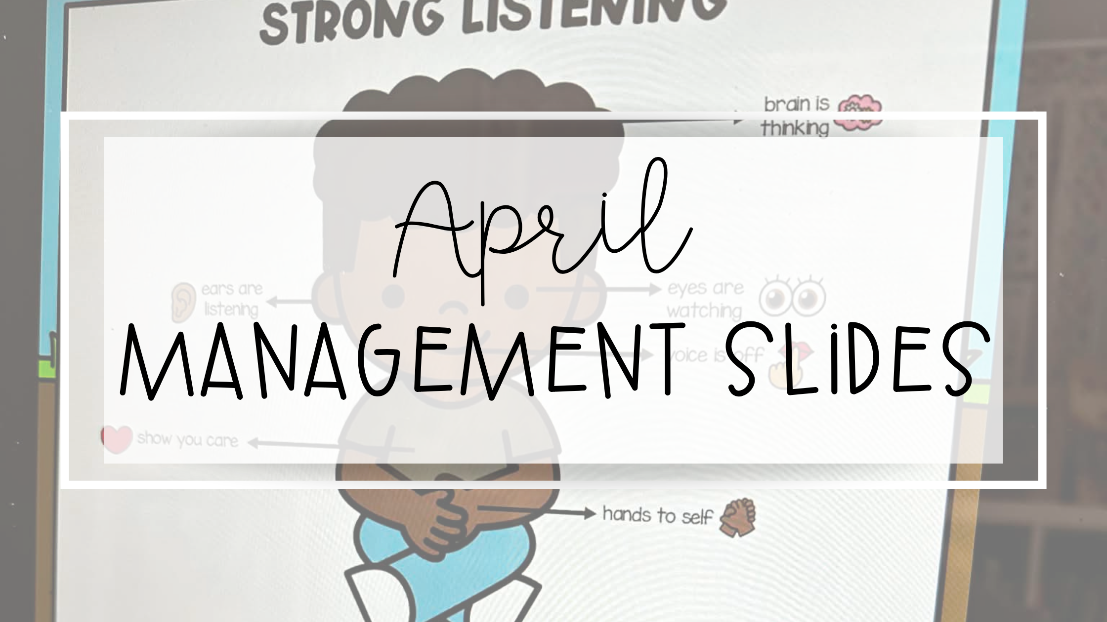 april management slides feature image