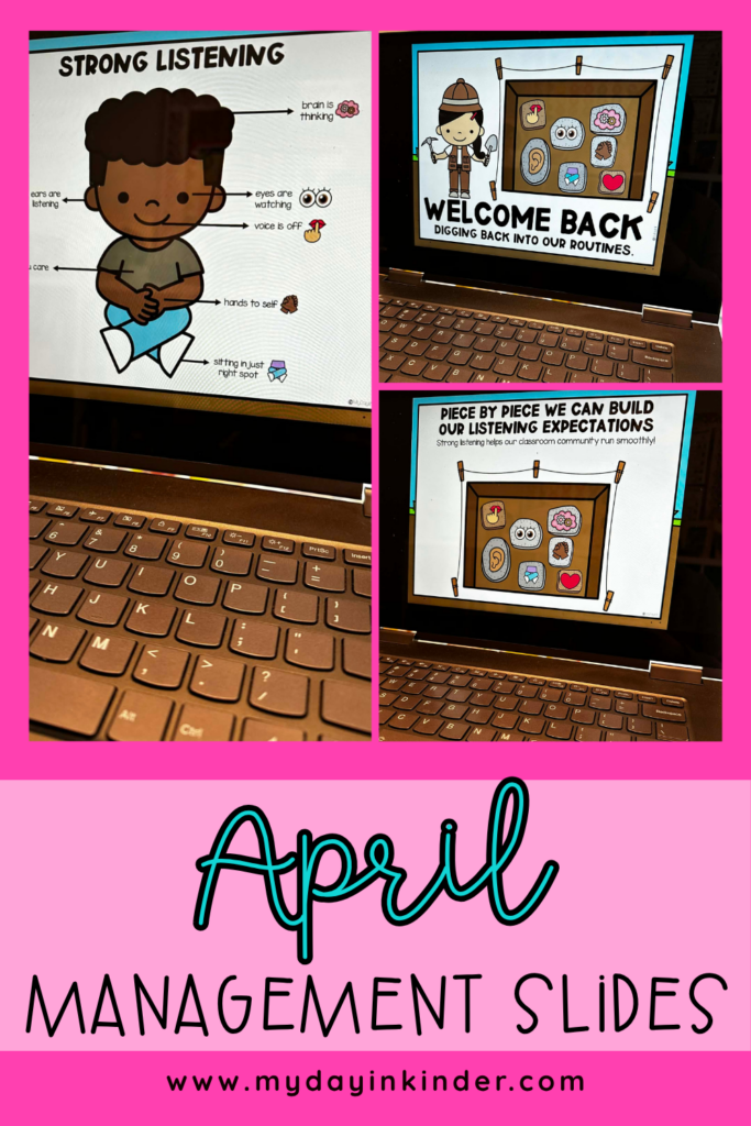 april management slides pin image