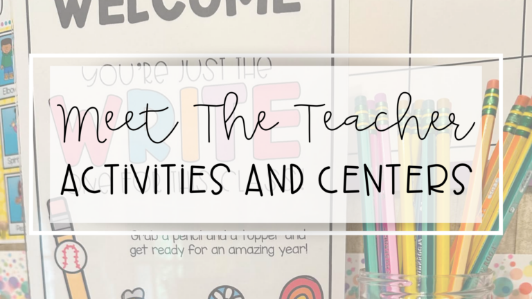 meet the teacher night activities feature image