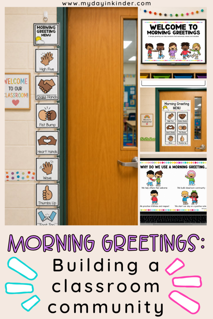 morning greetings menu pin image
