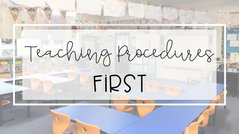 teaching procedures first feature image