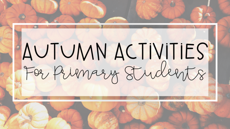 autumn activities for primary students feature image