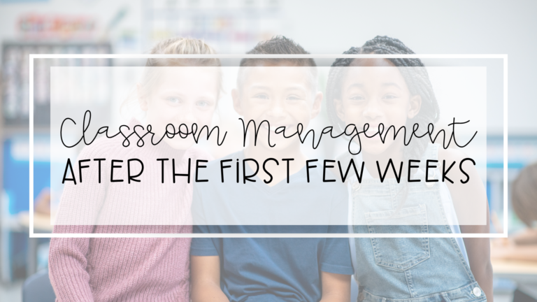 september classroom management feature image