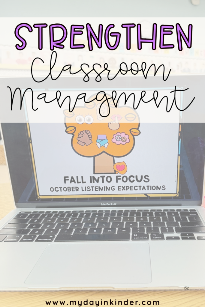 strengthen classroom management pin image